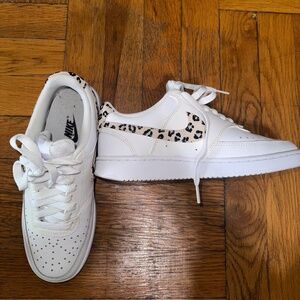 Leopard Print Air Force Ones
